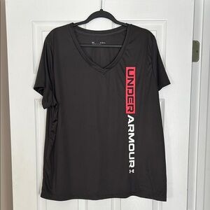 Under Armour Women's Grey Graphic Tee